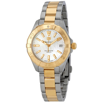 Aquaracer Mother of Pearl Dial Ladies Watch WBD1320.BB0320