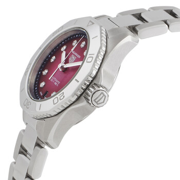 Aquaracer Professional 200 Automatic Diamond Red Dial Ladies Watch WBP2414.BA0622 Aquaracer Professional 200 Automatic Diamond Red Dial Ladies Watch WBP2414.BA0622