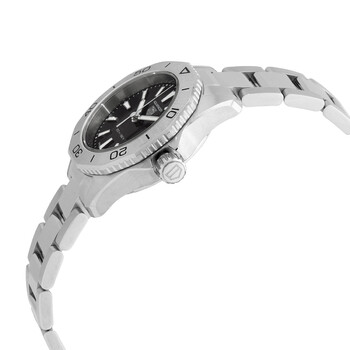 Aquaracer Quartz Black Dial Ladies Watch WBP1410.BA0622