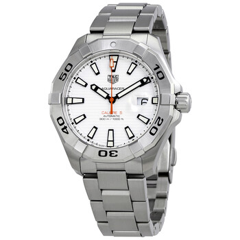 Aquaracer Automatic White Dial Men's Watch WAY2013.BA0927