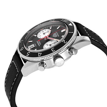 Autavia Heritage Chronograph Automatic Black Dial Men's Watch CBE2118.FC8246