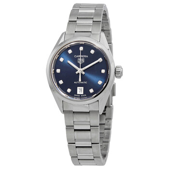 Automatic Diamond Blue Dial Ladies Watch WBN2413.BA0621