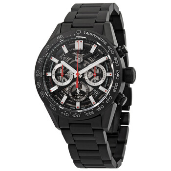 Carrera Chronograph Automatic Black Dial Men's Watch CBG2090.BH0661