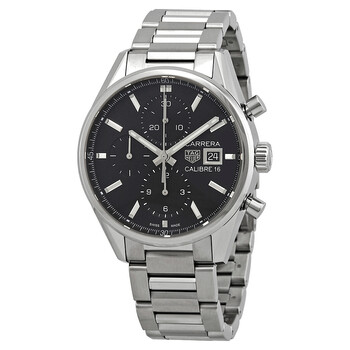Carrera Chronograph Automatic Black Dial Men's Watch CBK2110.BA0715
