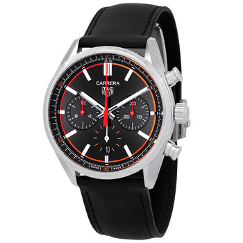 Carrera Chronograph Automatic Black Dial Men's Watch CBN201C.FC6542