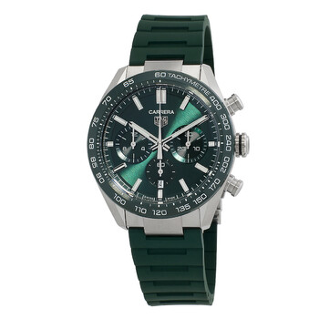 Tag Heuer Carrera Chronograph Automatic Green Dial Men's Watch