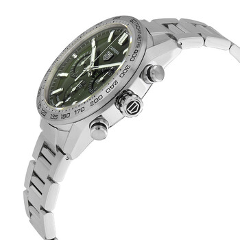 Carrera Chronograph Automatic Green Dial Men's Watch CBN2A10.BA0643