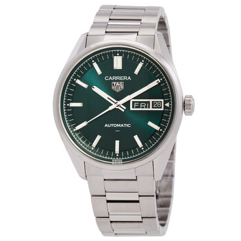 Carrera Day-Date Automatic Green Dial Watch WDA2115.BA0043