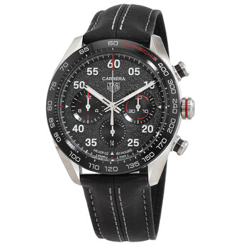 Carrera Porsche Chronograph Automatic Grey Dial Men's Watch CBN2A1F-FC6492