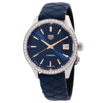 Carrera Quartz Diamond Blue Dial Ladies Watch WBK1317.FC8259