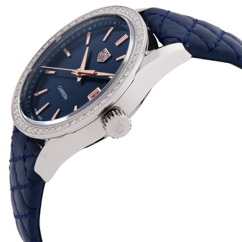 Carrera Quartz Diamond Blue Dial Ladies Watch WBK1317.FC8259