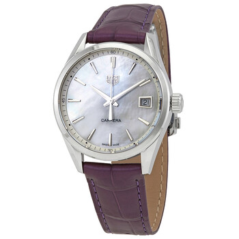 Carrera Quartz White Mother of Pearl Dial Ladies Watch WBK1311.FC8261
