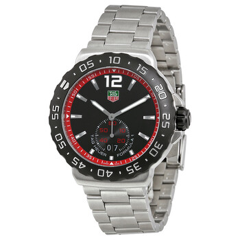 Formula 1 Black Dial Steel Men's Watch WAU1114.BA0858