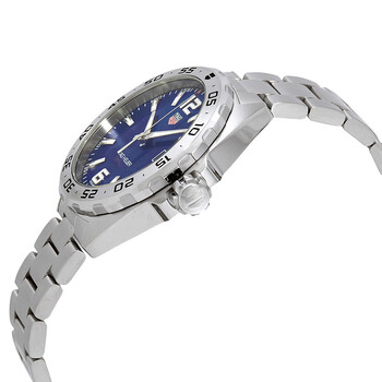 Formula 1 Blue Dial Stainless Steel Men's Watch WAZ1118.BA0875