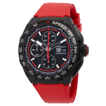 Formula 1 Chronograph Automatic Black Dial Men's Watch CBZ2085.FT8093