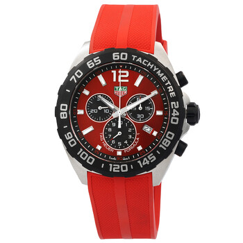 Formula 1 Chronograph Quartz Red Dial Men's Watch CAZ101AN.FT8055