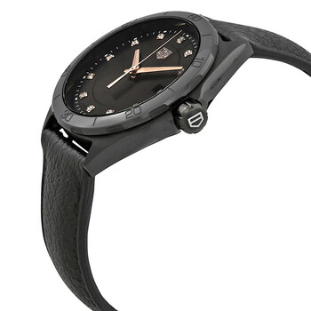 Formula 1 Diamond Black Dial Ladies Watch WBJ1317.FC8230