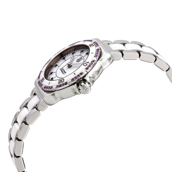 Formula 1 White Dial Amethysts Ladies Watch WAH1318.BA0868