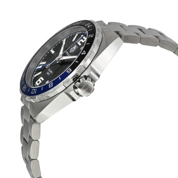 Formula One Automatic Black Dial Batman Bezel Men's Watch WAZ211A.BA0875