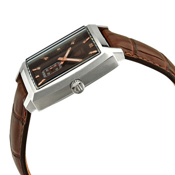 Monaco Brown Diamond Dial Ladies Watch WAW131E.FC6420