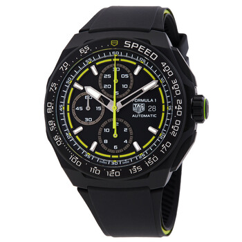 Tag Heuer Th Formula 1 Chronograph Automatic Black Dial Men's