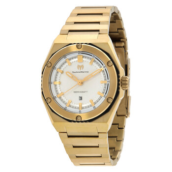 Technomarine Coral Quartz Ladies Olive Green Dial Watch TM-416044