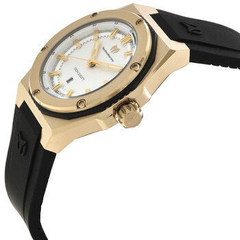 Coral Quartz Silver Dial Ladies Watch TM-416057