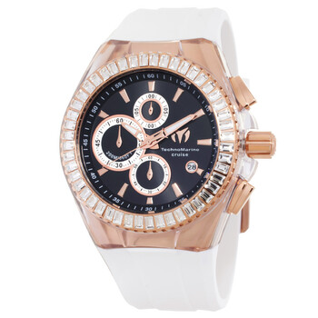 Cruise Chronograph Quartz Crystal Black Dial Men's Watch TM-121160