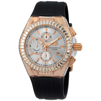 Cruise Chronograph Quartz Crystal Silver Dial Men's Watch TM-121163