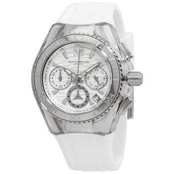 Cruise Chronograph Quartz Silver Dial Ladies Watch TM-120033