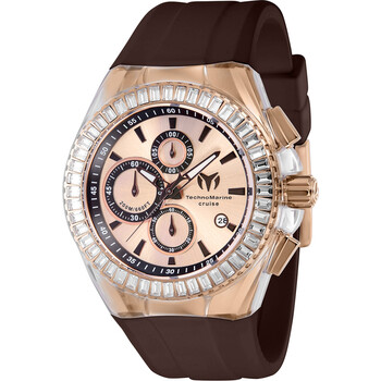 Cruise Chronograph Rose Gold-tone Dial Men's Watch TM-121166