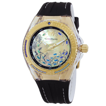NWT Technomarine Cruise Quartz Gold Dial Ladies Watch ??????? ??? ? ????? ???? ??????  main image 2