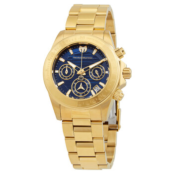 Manta Chronograph Quartz Blue Dial Ladies Watch TM-219015