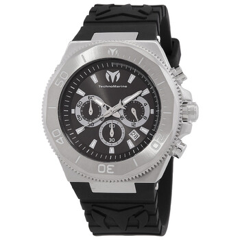 Manta Ocean Chronograph Quartz Black Dial Men's Watch TM-224012