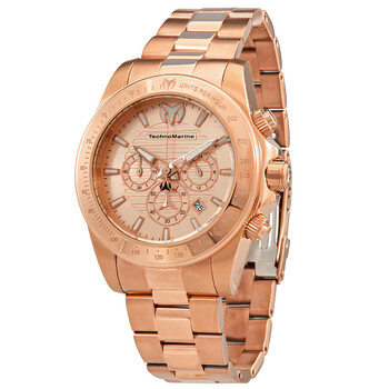 Manta Ray Chronograph Rose Gold Dial Men's Watch TM-220138