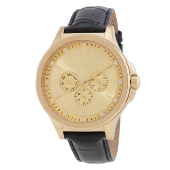 Technomarine MoonSun Quartz Gold Dial Unisex Watch TM-822060