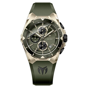 Ocean Chronograph Quartz Olive Green Dial Men's Watch TM-318143