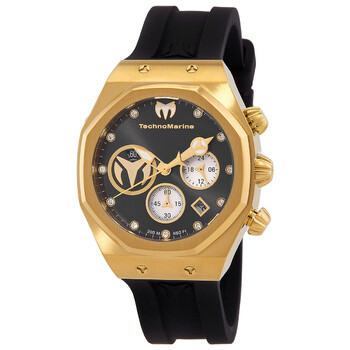 NWT Technomarine Reef Chronograph GMT Quartz Ladies Watch Technomarine Reef Chronograph GMT Quartz Ladies Watch TM  main image 4