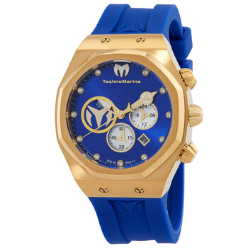 Technomarine Reef Chronograph GMT Quartz Ladies Watch TM 