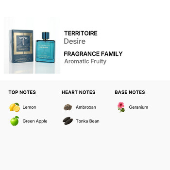 Men's Desire EDP Spray 3.4 oz Fragrances 0752084306461