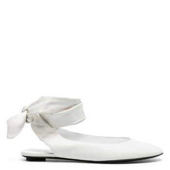 フラットシューズ FENDI SS24 'Fendi Filo' ballet flats (8F8534NA7 F0QA1) FENDI Filo Ballerina Shoes | Neutrals | FARFETCH