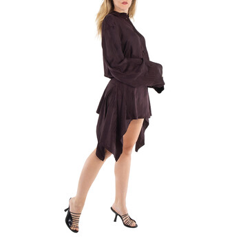 Ladies Brown Mischa Mini Dress