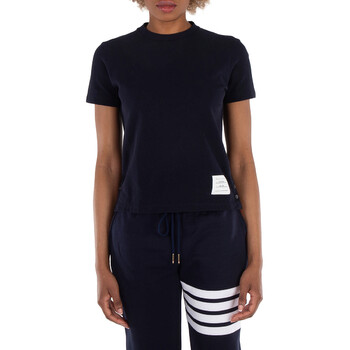 Thom Browne｜ (FJS075A 00042 680) Medium Weight Jersey Ringer Tee | Thom Browne