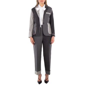 Thom Browne Twill Low Rise Cigarette Trouser, Brand Size 38