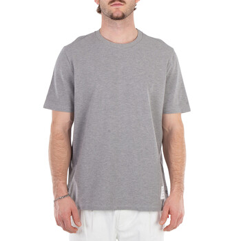 (トムブラウン) THOM BROWNE コットン Ｔシャツ MJS247A J0129 Lightweight Cotton Short Sleeve Striped Tee | Thom Browne