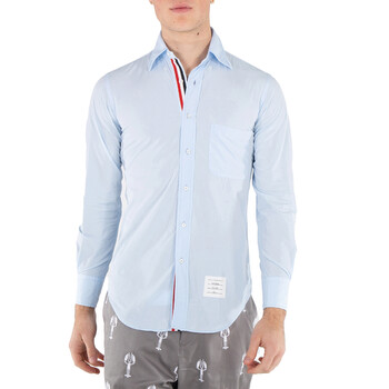 Tシャツ・カットソー THOM BROWNE 25FW Long-Sleeve Polo Shirt MJP137G 07976 035 Men's T-shirts and Polos | Thom Browne