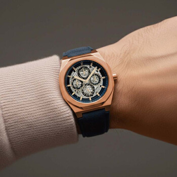 Drake Triple Calendar Blue Dial Men's Watch ES-8308-04