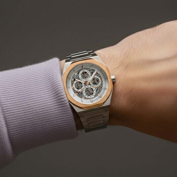 Drake Triple Calendar White Dial Men's Watch ES-8308-33