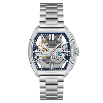 Heritor Elliott Automatic Silver Dial Men display picture 3