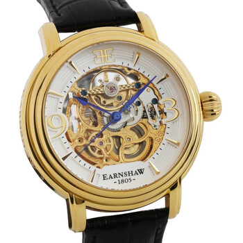 Longcase Automatic White Dial Men's Watch ES-8011-04